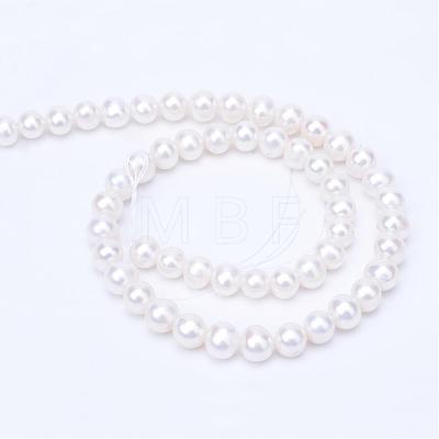 Natural Cultured Freshwater Pearl Beads Strands PEAR-R063-11-1