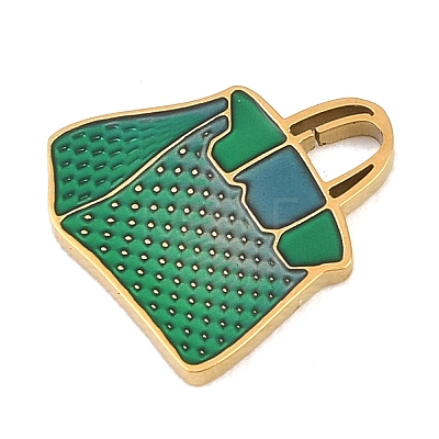 304 Stainless Steel Pendants STAS-H249-11A-G-1