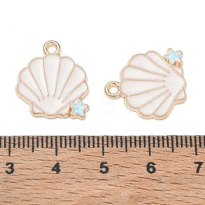 Alloy Enamel Pendants AL-CBAX434-01C-1