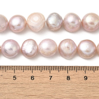 Natural Cultured Freshwater Pearl Beads Strands PEAR-A006-13D-1