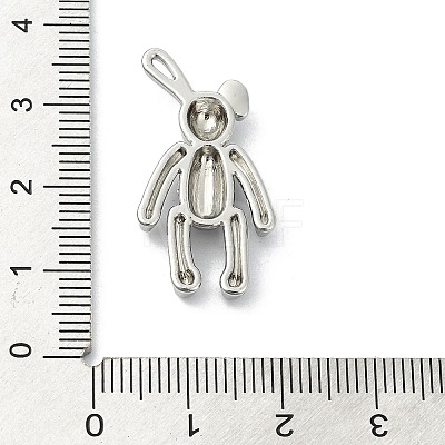 Rack Plating Alloy Pendants FIND-M014-13P-1