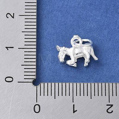 925 Sterling Silver 3D Chinese Zodiac Charms STER-P066-01S-07-1