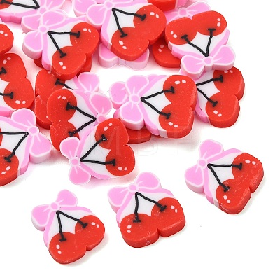 Handmade Polymer Clay Beads CLAY-P006-10B-1