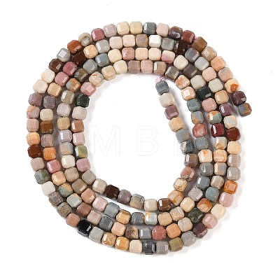 Natural Agate Beads Strands G-G991-C02-01-1