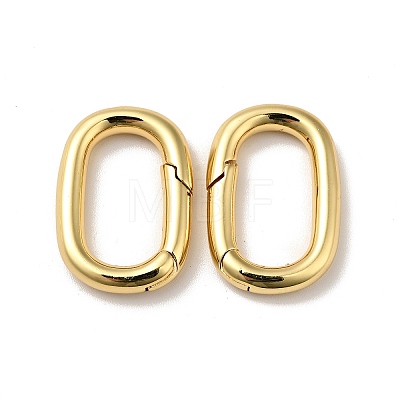 Brass Spring Gate Rings X-KK-J301-07B-1