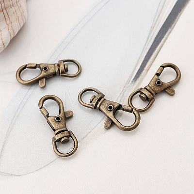 Zinc Alloy Swivel Lobster Claw Clasps PW-WG4DF9D-01-1