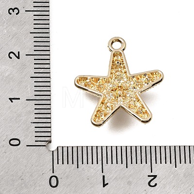 UV Plating Alloy Crystal Rhinestone Pendants RB-CBAD37D-32G-1