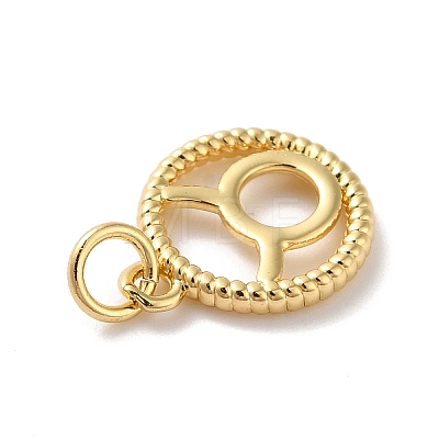 Brass Charms KK-A160-20G-03-1