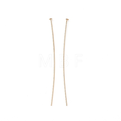 Brass Flat Head Pins KK-WH0058-03D-G02-1