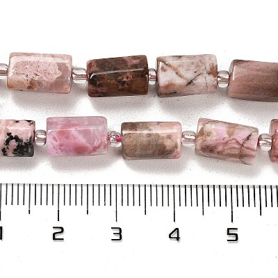 Natural Rhodonite Beads Strands G-G068-A14-01-1