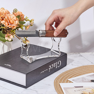 Acrylic Sword Katana Holder Stand ODIS-WH0038-195A-1