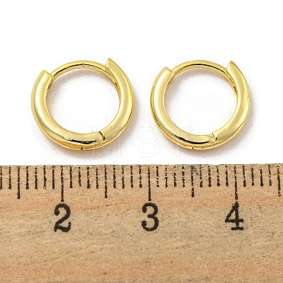 Brass Hoop Earrings EJEW-L211-08E-G-1