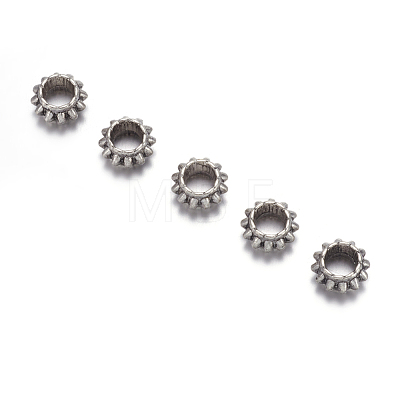 Tibetan Silver Spacer Beads AB30-1