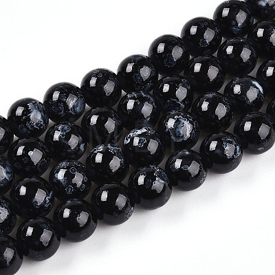 Baking Paint Glass Beads X1-DGLA-N003-10mm-A10-1