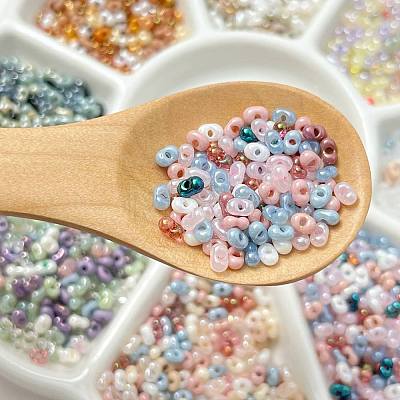 Transparent Glass Seed Beads FIND-U017-18I-1