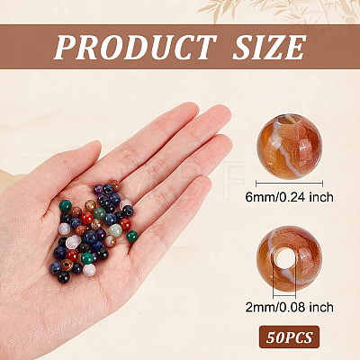 Olycraft Natural & Synthetic Mixed Gemstone Beads G-OC0003-87A-1