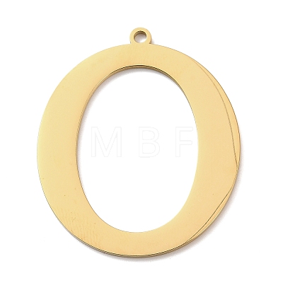 304 Stainless Steel Pendants STAS-C157-01G-O-1
