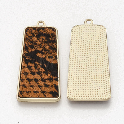 Eco-Friendly Cowhide Leather Pendants FIND-N049-04F-1