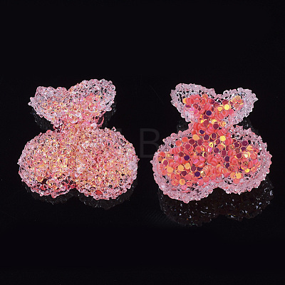 Epoxy Resin Cabochons RESI-T041-13A-01-1