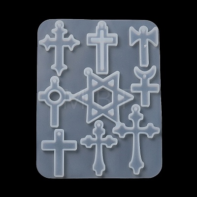 Star of David & Cross Pendant DIY Silicone Molds SIMO-C012-05-1