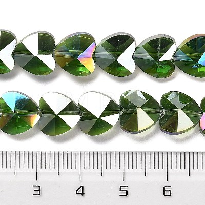 Electroplate Glass Beads Strands EGLA-B004-01A-AB04-1