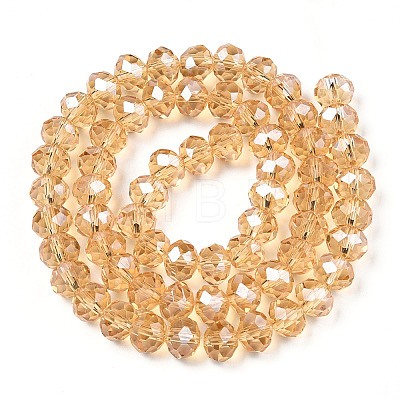 Electroplate Glass Beads Strands LS-EGLA-A034-T6mm-A30-1