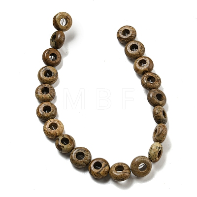 Natural Picture Jasper Beads Strands G-P536-A10-01-1