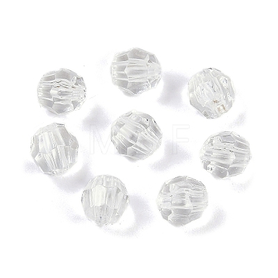 Transparent Acrylic Beads OACR-Q015-03B-1