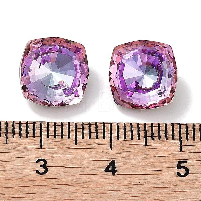 Glass Rhinestone Cabochons RGLA-G020-03B-D123-1