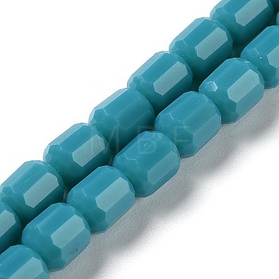 Opaque Glass Beads Strands GLAA-G112-03E-1