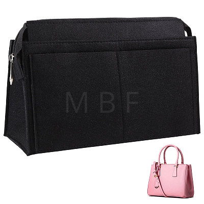 Rectangle Felt Purse Organizer Insert DIY-CO0001-11B-02-1