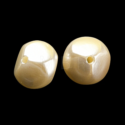 ABS Plastic Imitation Pearl Bead KY-C017-16-1