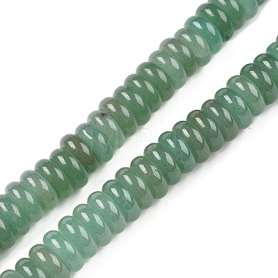 Natural Green Aventurine Beads Strands G-T138-65-1