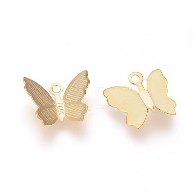 Brass Charms KK-R037-229G-1