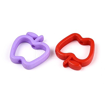Opaque Acrylic Beads SACR-T035-06M-1
