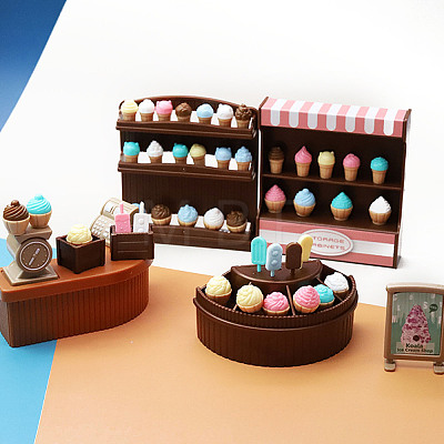 Ice Cream Shop Mini Model PW-WG42DCE-01-1