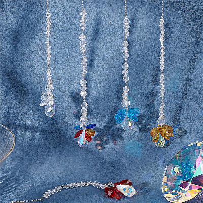 Crystal Suncatcher Making Kit for Hanging Pendant Ornament DIY-SC0020-48-1