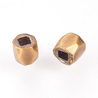 Brass Beads KK-K176-29AB-1