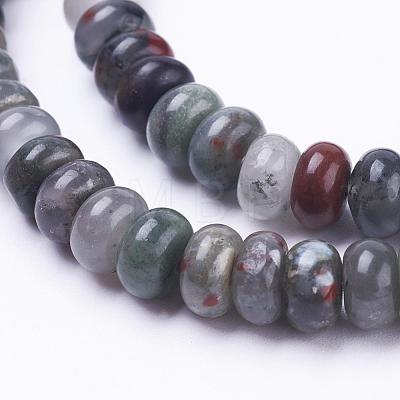 Natural Bloodstone Beads Strands G-F520-07-1