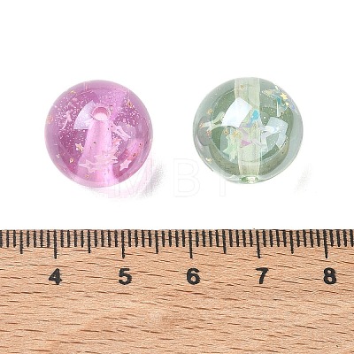 Luminous Transparent Resin Beads RESI-F073-03-1