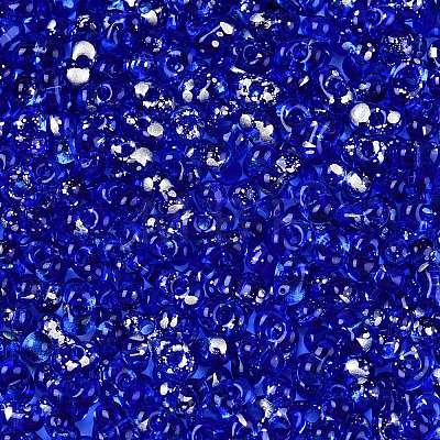 Picasso Spray Painted Glass Seed Beads SEED-T006-04-6-1