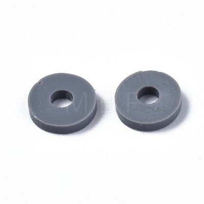 Handmade Polymer Clay Beads Strands CLAY-R089-6mm-T02B-27-1