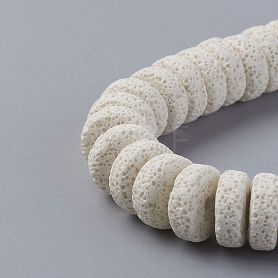 Natural Lava Rock Beads Strands G-F671-02B-01-1
