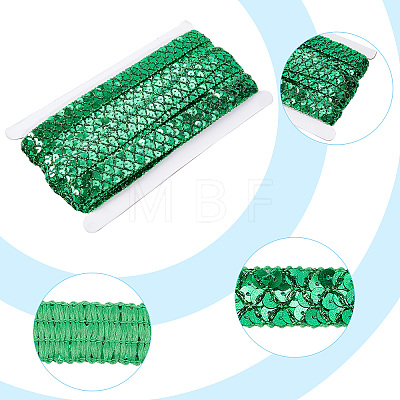 Plastic Paillette Beads OCOR-WH0079-78C-1