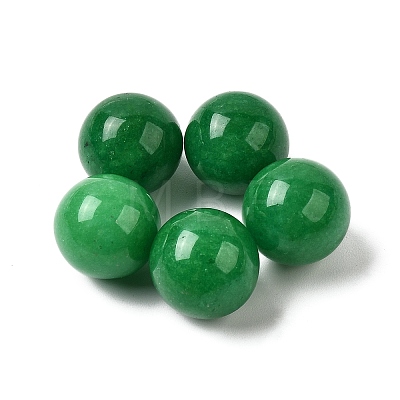 Natural Malaysia Jade Round Ball Beads G-I174-16mm-10-1