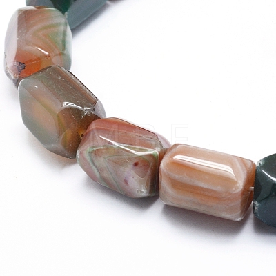 Natural Agate Beads Strands G-L551D-09-1