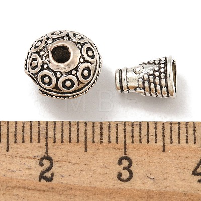 Tibetan Style Alloy 3 Hole Guru Beads FIND-A031-04AS-01-1