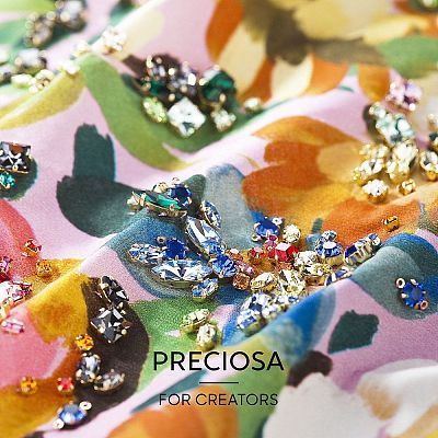 Preciosa® MAXIMA Crystal Fancy Stones Y-PRC-FG15-23980-1