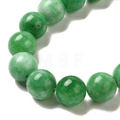 Natural Dyed White Jade Beads Strands G-M402-C04-12-1