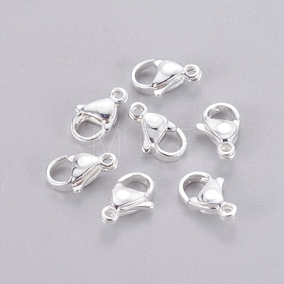 304 Stainless Steel Lobster Claw Clasps STAS-E464-21F-S-1